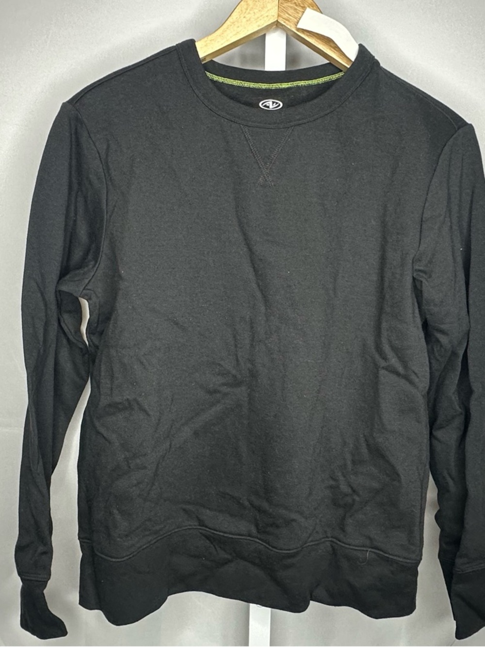 Athletic Works Black Crewneck Sweatshirt for Kids